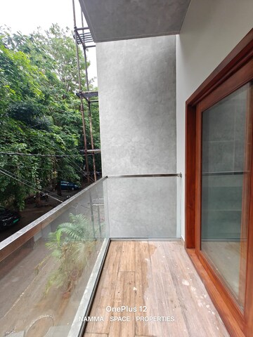Balcony in 3 BHK Builder Floor at Hsr Layout – for Rent