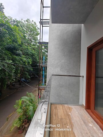 Balcony in 3 BHK Builder Floor at Hsr Layout – for Rent
