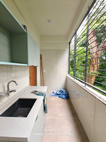 Balcony in 3 BHK Builder Floor at Hsr Layout – for Rent