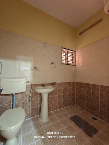 Bathroom in 3 BHK Builder Floor at Hsr Layout – for Rent