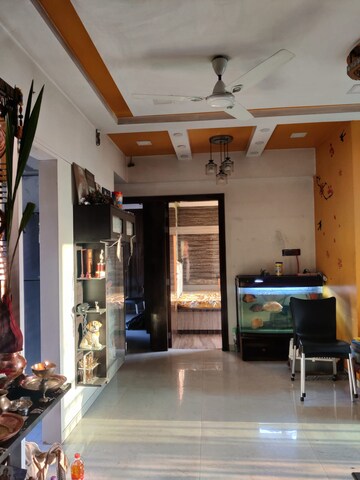 Living Room in 3 BHK Apartment at Harmony Sky Suites, Ghodbunder Road – for Rent