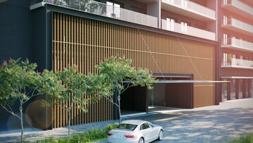 Balcony in 1.5 BHK Apartment at Krisumi Waterfall Suites, Sector 36a – for Sale