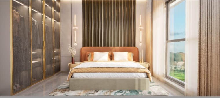 Bedroom, nahar-amrit-shakti 3 Bedroom 1069 Sq.Ft. Apartment In Chandivali Mumbai 8997845