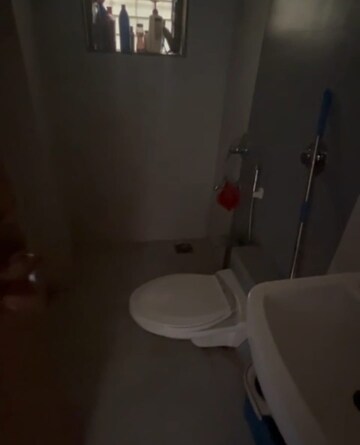 Bathroom in 1 BHK Apartment at Lokpuram CHS, Vasant Vihar – for Rent