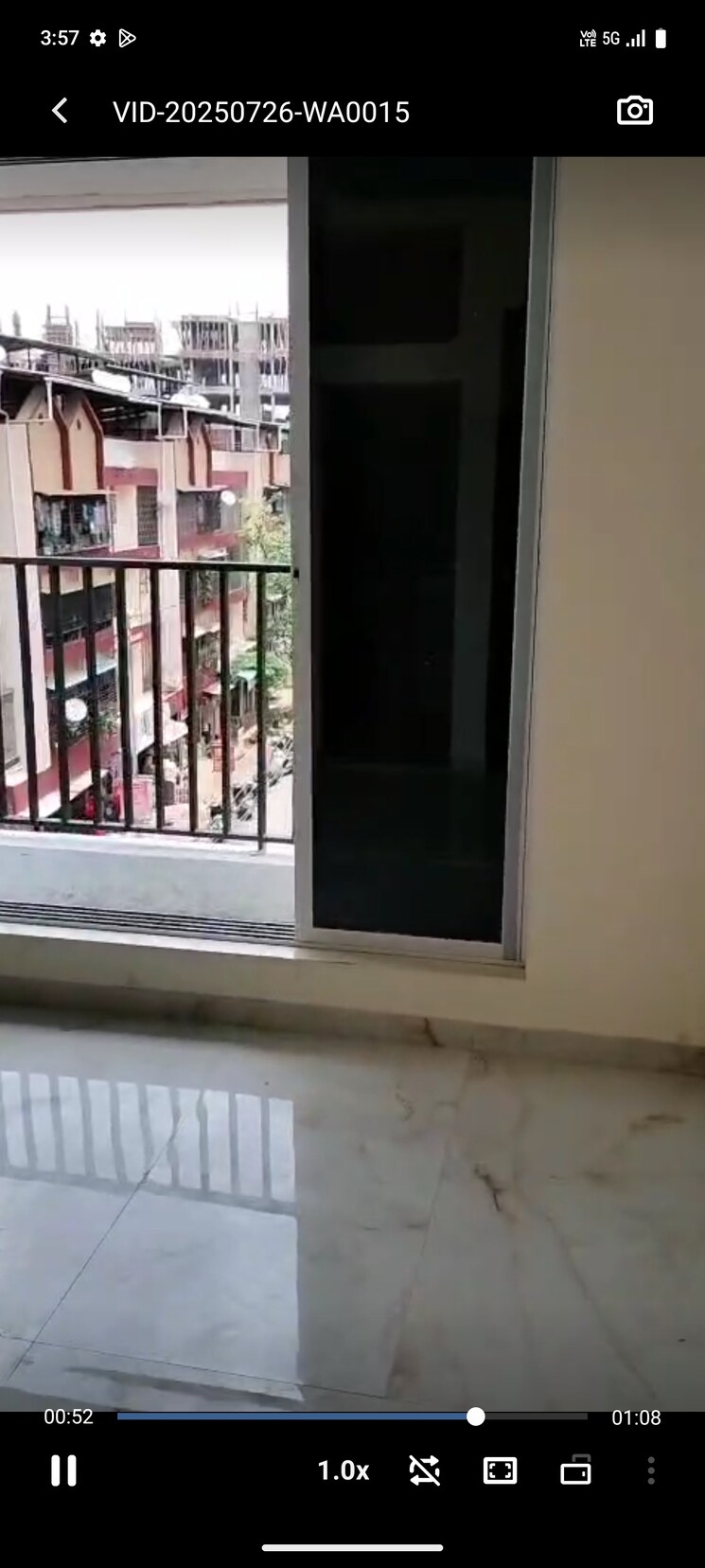 Balcony, smith-towers 1 Bedroom 381 Sq.Ft. Apartment In Nalasopara West Palghar 8997883