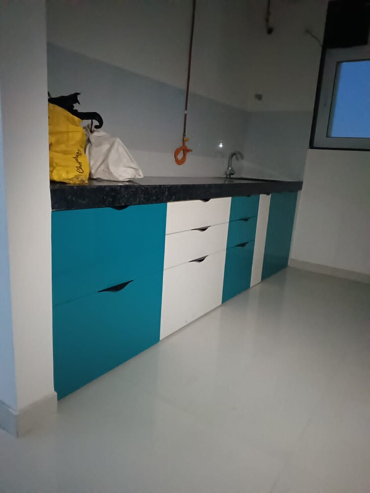 Kitchen, ashar-axis 2 Bedroom 678 Sq.Ft. Apartment In Majiwada Thane 8997913