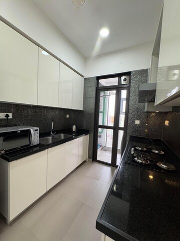 Kitchen in 2 BHK Apartment at Lodha The Park, Worli – for Rent