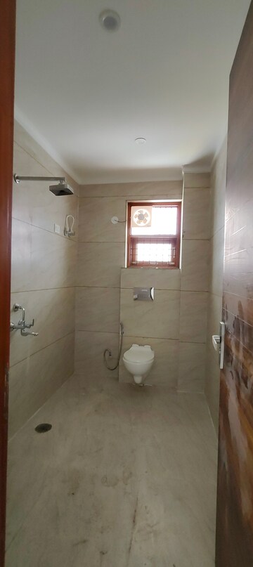 Bathroom in 3 BHK Builder Floor at Chattarpur – for Rent