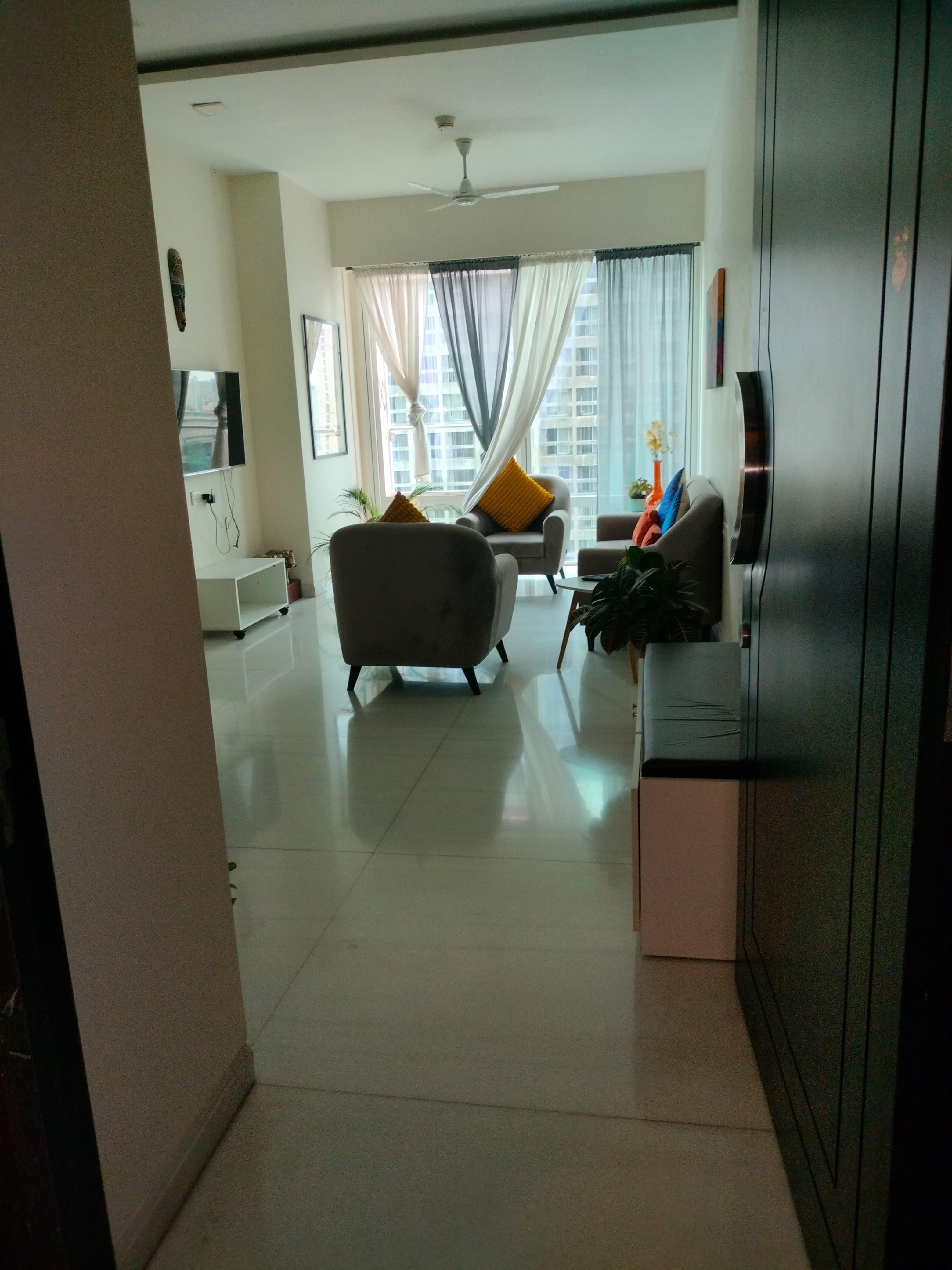 2 BHK + Pooja Room Apartment For Rent in Indiabulls Blu