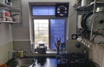 Kitchen in 1 RK Apartment at Suyog CHS Bandra East, Bandra East – for Rent
