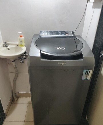 Bathroom in 1 RK Apartment at Suyog CHS Bandra East, Bandra East – for Rent