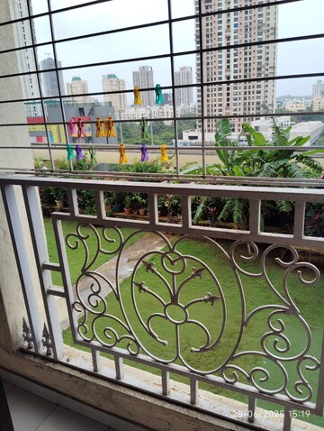 Balcony in 2 BHK Apartment at Cosmos Jewels, Ghodbunder Road – for Rent