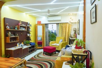 Living Room in 2 BHK Apartment at Mayfair The View, Vikhroli West – for Sale