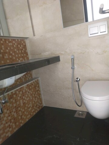 Bathroom in 2 BHK Apartment at Lodha The Park, Worli – for Rent