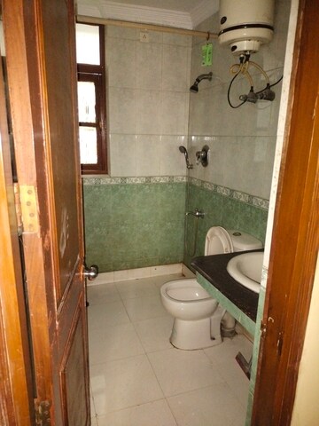 Bathroom in 3 BHK Apartment at Ip Extension – for Rent