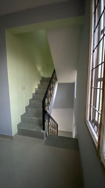 Staircase in 4 BHK Independent House at Ombr Layout – for Rent