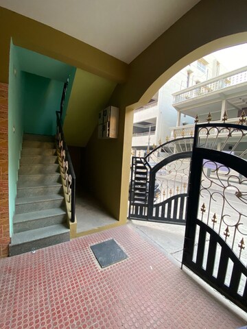 Staircase in 4 BHK Independent House at Ombr Layout – for Rent