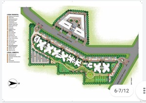 Master Plan in 1 BHK Apartment at Signature Global Golf Greens, Sector 79 – for Sale