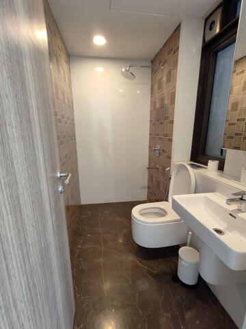 Bathroom in 2 BHK Apartment at Lodha The Park, Worli – for Rent