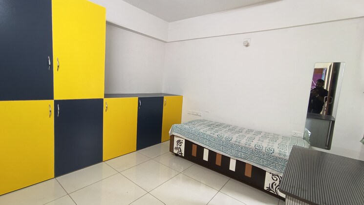 Bedroom, goyal-orchid-blues 2 Bedroom 1215 Sq.Ft. Apartment In Shela Ahmedabad 8998540