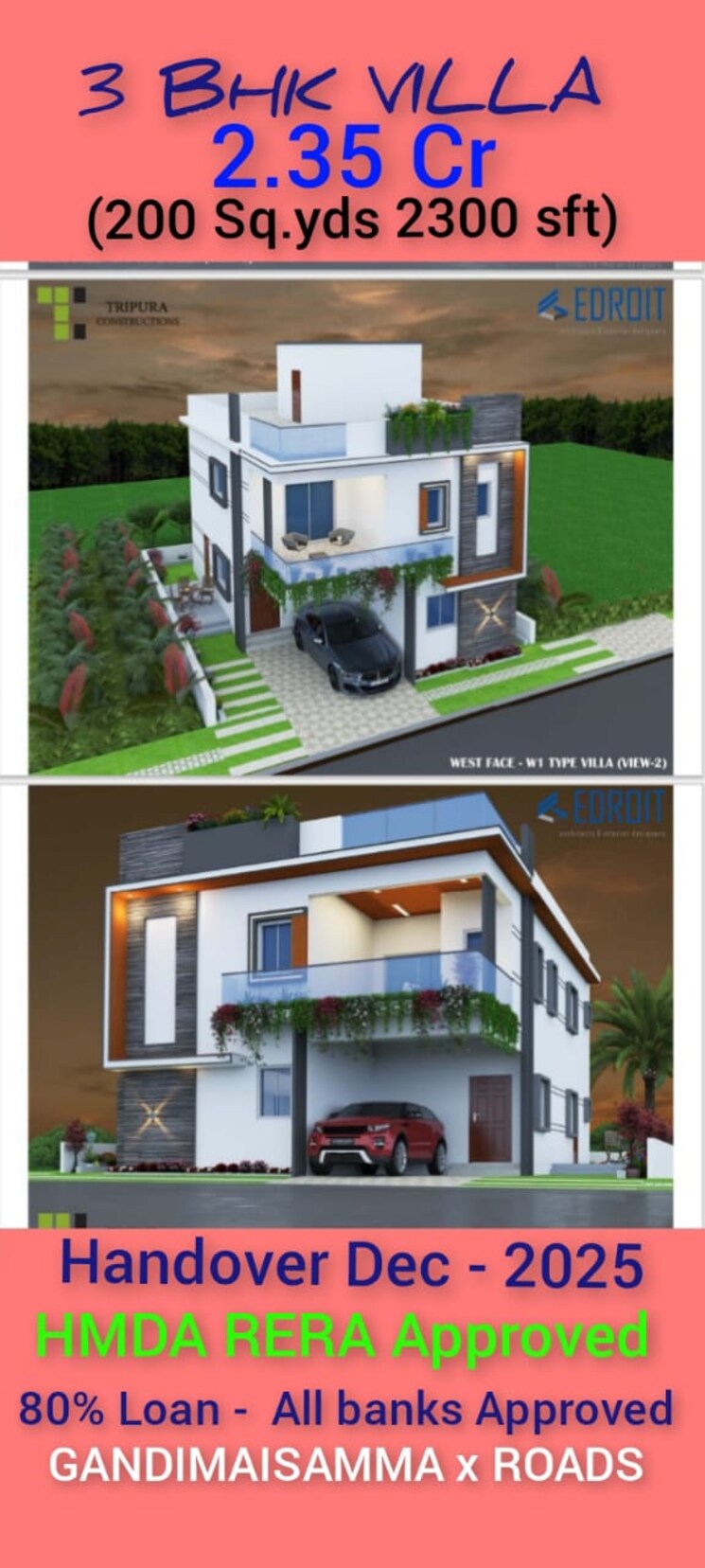 Exterior View, sadar nagar  150 Sq.Yd. Plot In Sadar Nagar Hyderabad 8998549