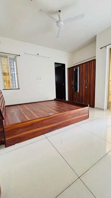 Bedroom in 3 BHK Apartment at Vilas Javdekar Yashwin Encore, Wakad – for Rent