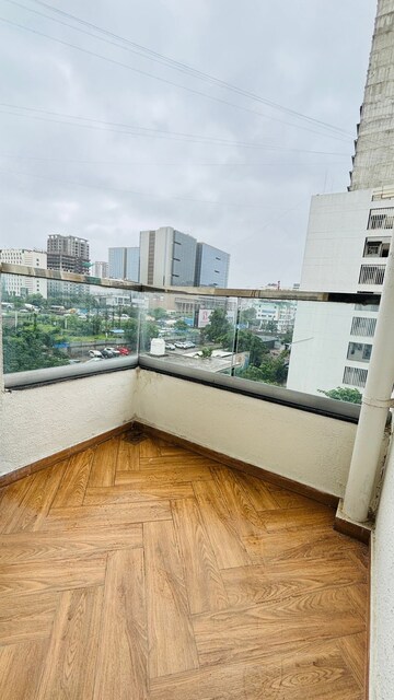 Balcony in 3 BHK Apartment at Vilas Javdekar Yashwin Encore, Wakad – for Rent