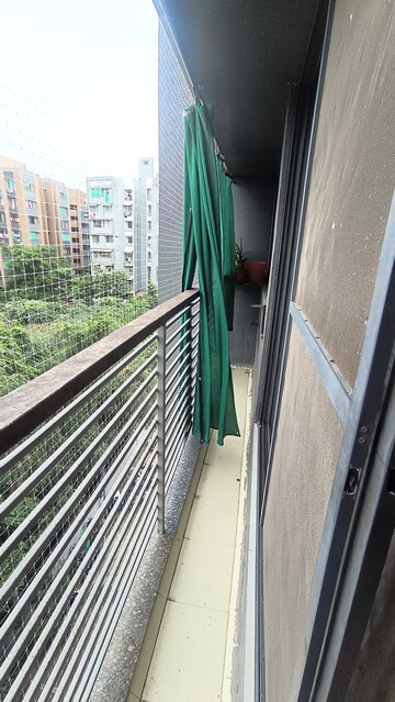 Balcony in 3 BHK Apartment at Sun Aspire, Bopal – for Rent
