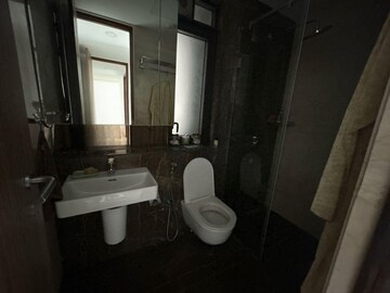 Bathroom in 2 BHK Apartment at Lodha Parkside, Worli – for Rent