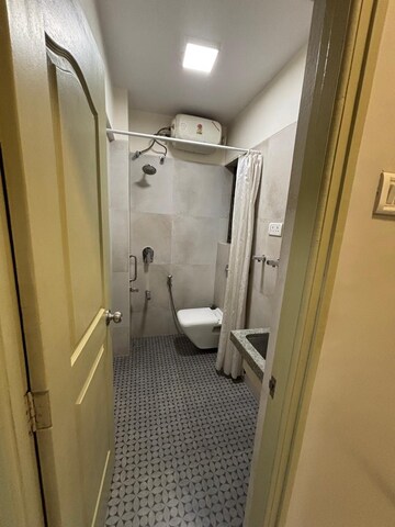 Bathroom in 3 BHK Apartment at Poseidon Apartment, Andheri West – for Rent