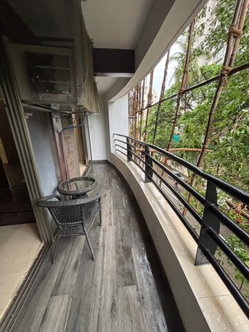 Balcony in 3 BHK Apartment at Poseidon Apartment, Andheri West – for Rent