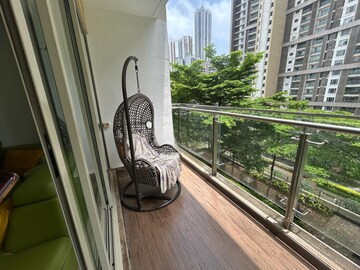 Balcony in 2 BHK Apartment at Cuffe Castle, Cuffe Parade – for Rent
