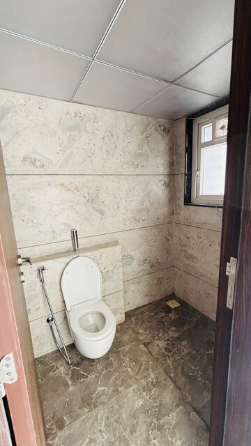 Bathroom in 3 BHK Apartment at Rahul Downtown, Punawale – for Rent