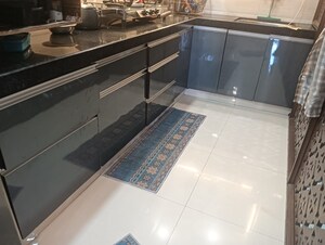 Kitchen in 3 BHK Apartment at Mansarovar – for Sale