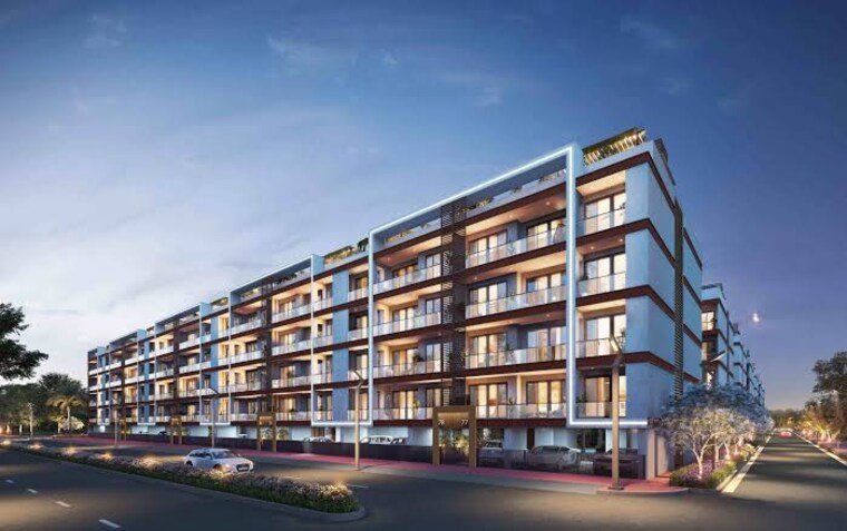 Exterior View, adani-samsara 4 Bedroom 280 Sq.Yd. Builder Floor In Sector 60 Gurgaon 8998858
