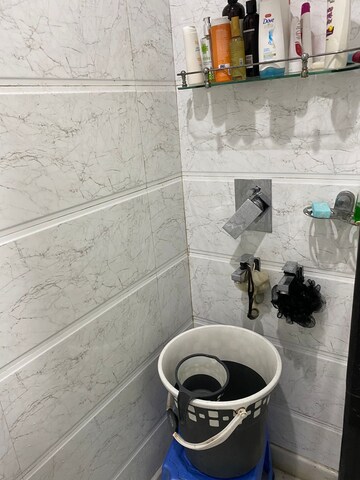 Bathroom in 1 BHK Builder Floor at Pitampura – for Rent