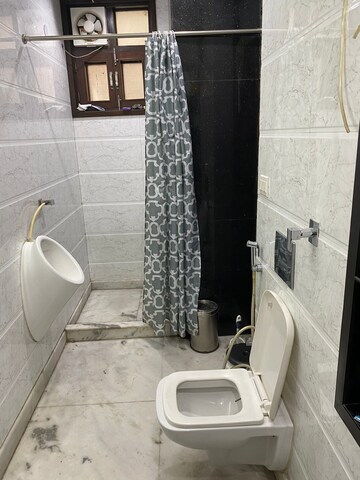 Bathroom in 1 BHK Builder Floor at Pitampura – for Rent
