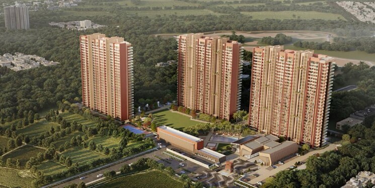 Exterior View, eldeco-fairway-reserve 3 Bedroom 2200 Sq.Ft. Apartment In Sector 80 Gurgaon 8998914