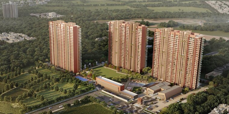 Exterior View, eldeco-fairway-reserve 3 Bedroom 2200 Sq.Ft. Apartment In Sector 80 Gurgaon 8998914