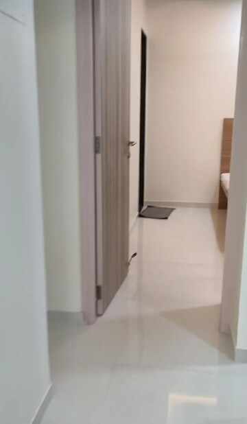 Building Lobby in 1 BHK Apartment at Ashar Axis, Majiwada – for Rent