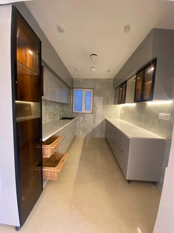 Kitchen in 3.5 BHK Apartment at Palm Residency Chhatarpur, Chattarpur – for Rent