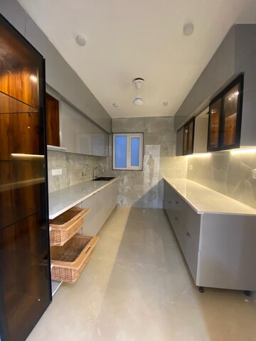Kitchen in 3.5 BHK Apartment at Palm Residency Chhatarpur, Chattarpur – for Rent