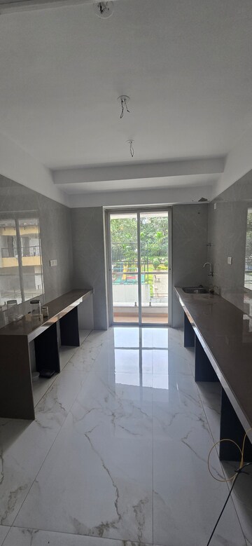 Kitchen in 3 BHK Apartment at Giriraj CHS Naupda, Naupada – for Sale