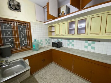 Kitchen in 1 BHK Builder Floor at Greater Kailash I – for Rent