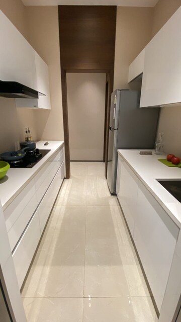 Kitchen in 3 BHK Apartment at Sunteck Maxxworld, Tivri – for Rent