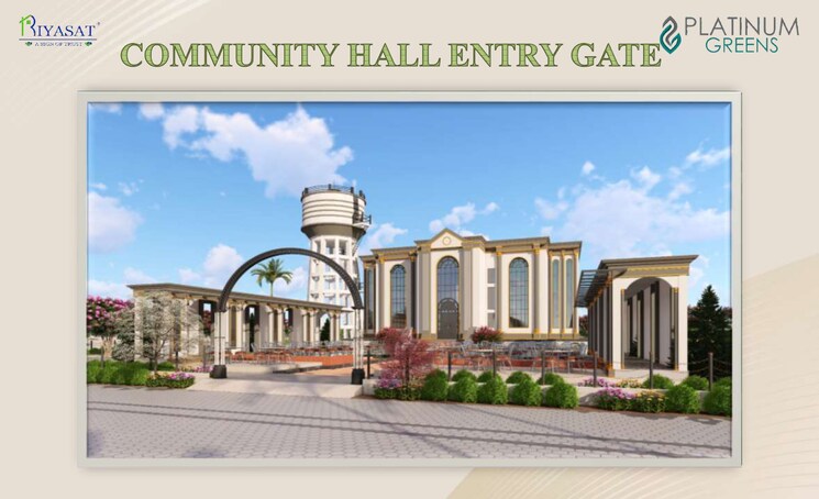 Exterior View, platinum-greens-mansarovar  111 Sq.Yd. Plot In Mansarovar Jaipur 8999102