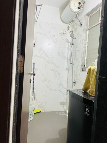 Bathroom in 1 BHK Apartment at Vasudha Etasha, Kothrud – for Rent