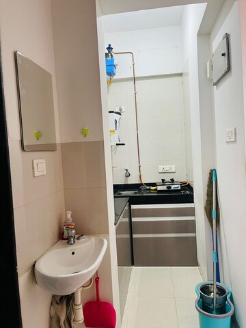 Bathroom in 1 BHK Apartment at Vasudha Etasha, Kothrud – for Rent