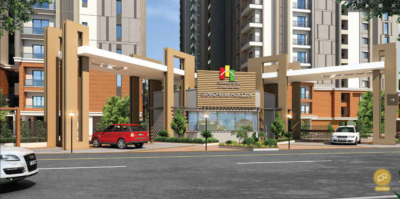 3 BHK + Pooja Room Apartment For Sale in Sumadhura Horizon