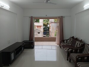 Living Room in 3 BHK Apartment at Nyati Grandeur, Undri – for Sale